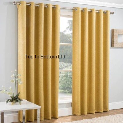 Ochre curtain